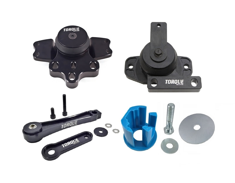 Torque Solution Engine Transmission & Pendulum Mount Kit w/ Race Insert Volkswagen 2009-2014 2.0 TSI Engine Mounts Torque Solution