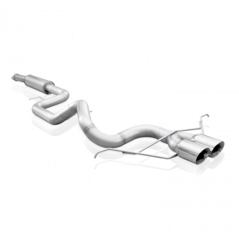 Stainless Works 2013-18 Ford Focus ST 3in Catback Vintage Round Muffler 4in Tips Headers & Manifolds Stainless Works