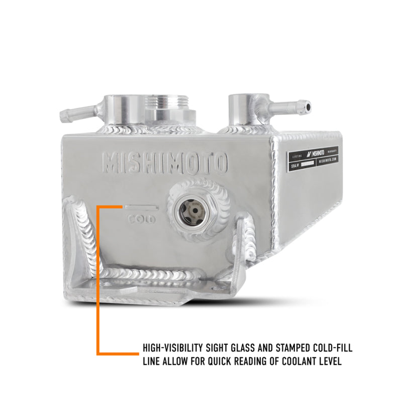 Mishimoto 2024+ Ford Mustang V8/2.3L EcoBoost Expansion Tank - Polished Coolant Reservoirs Mishimoto