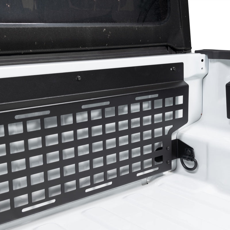 Putco 20-21 Jeep Gladiator - 5ft (Sandard Box) Molle Front Panel Exterior Trim Putco