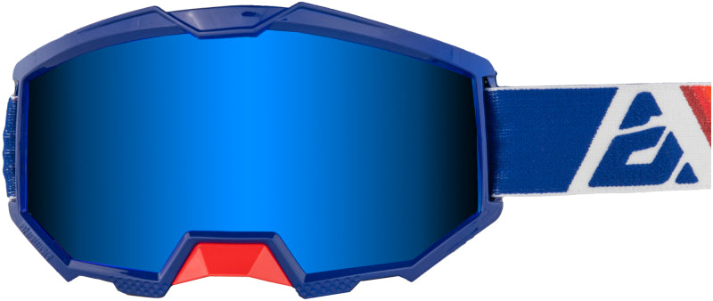 Answer Apex 3 Goggles Red/White/Blue - Youth Eyewear Answer