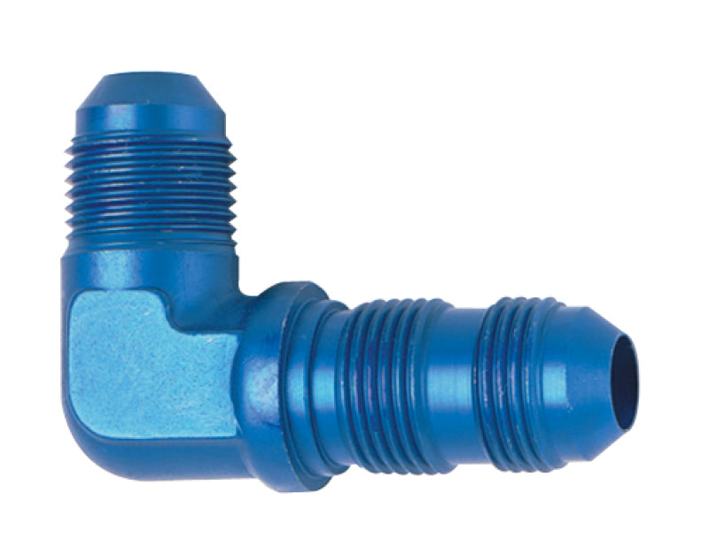 Fragola -8AN x 90 Degree Bulkhead - Blue Fittings Fragola