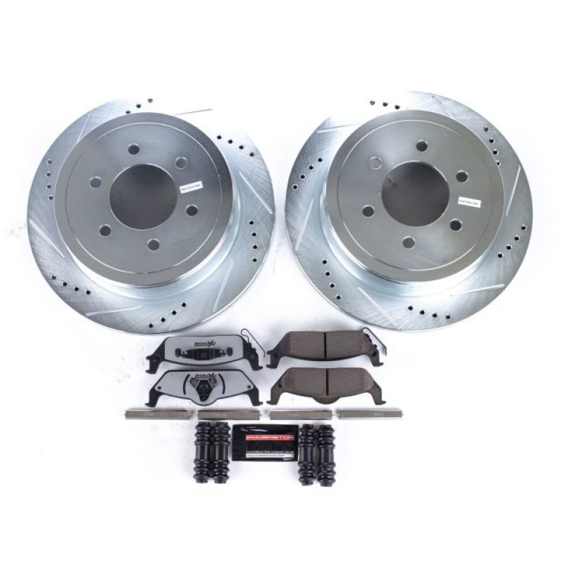 Power Stop 04-11 Ford F-150 Rear Z36 Truck & Tow Brake Kit Brake Kits - Performance D&S PowerStop