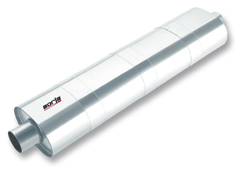Borla 3in ID In/Out x 34in x 8.5 in x 5.5in Oval XR-1 Multi-core Racing Muffler Muffler Borla