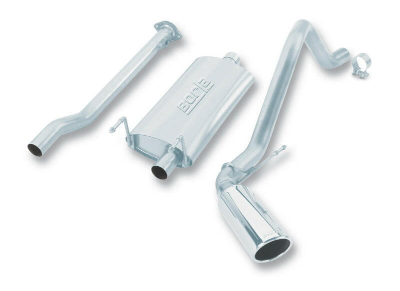Borla 00-04 Toyota Tacoma Pre-Runner 3.4L V6 4WD 2Dr EC/SB SS Catback Truck Side Exit Exhaust Catback Borla