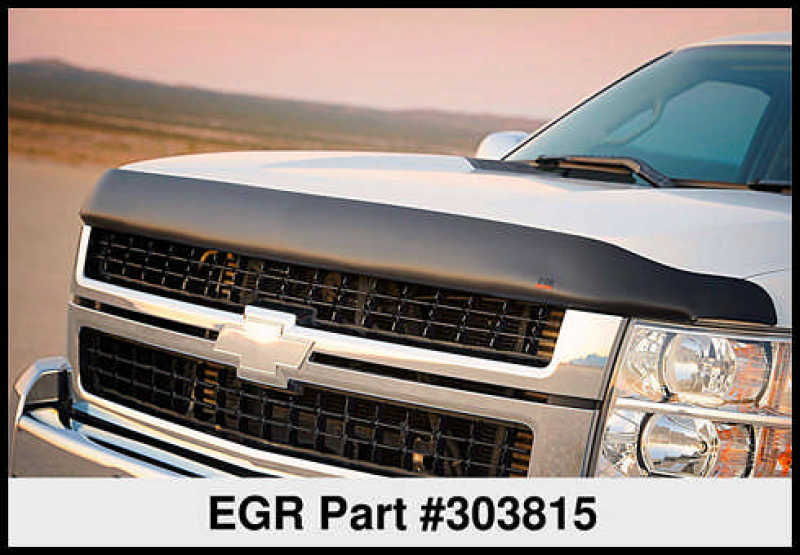 EGR 11-12 Ford Super Duty Superguard Hood Shield - Matte Body Side Moldings EGR