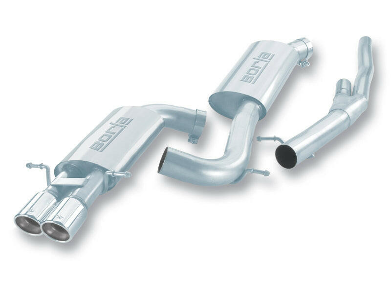 Borla 00-02 Audi S4 2.7L 6cyl AWD SS Catback Exhaust Catback Borla