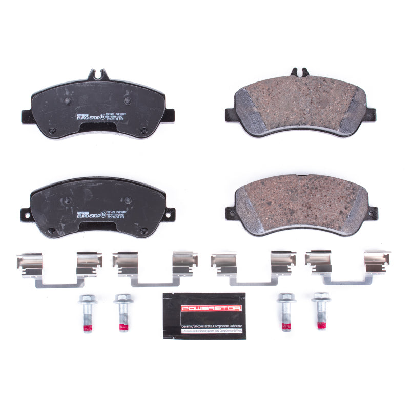 Power Stop 10-15 Mercedes-Benz GLK350 Euro-Stop ECE-R90 Front Brake Pads Brake Pads - OE PowerStop