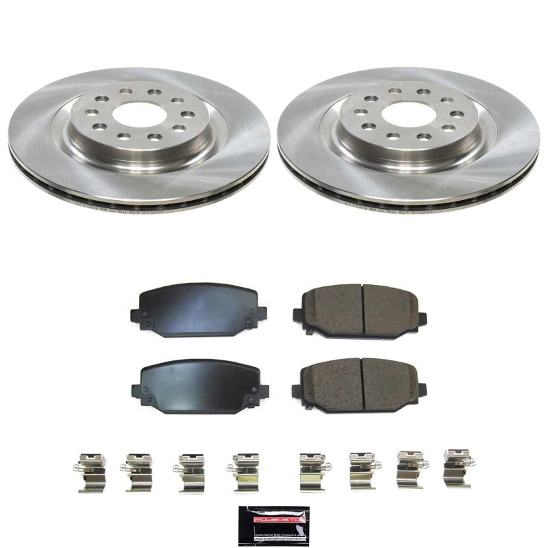 Power Stop 22-24 Jeep Grand Cherokee Rear Autospecialty Brake Kit Brake Kits - OE PowerStop