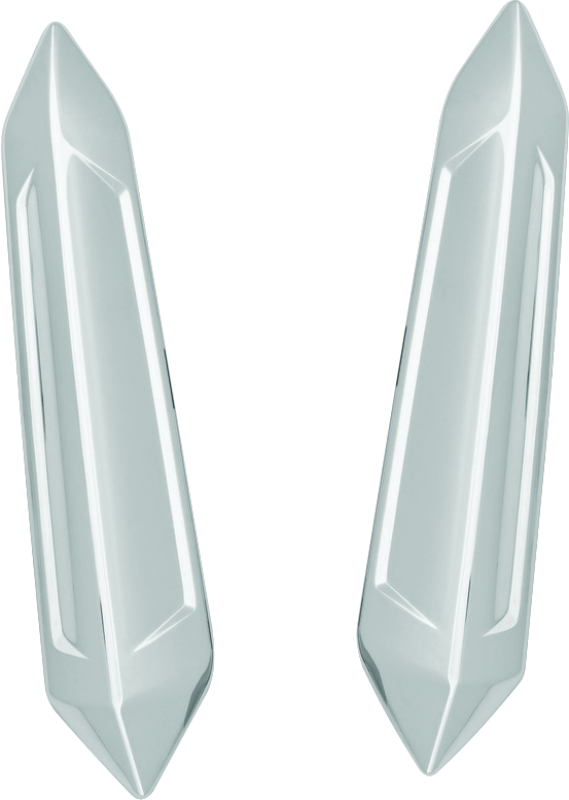 Kuryakyn Omni Windshield Trim For GL1800 Chrome Exterior Trim Kuryakyn