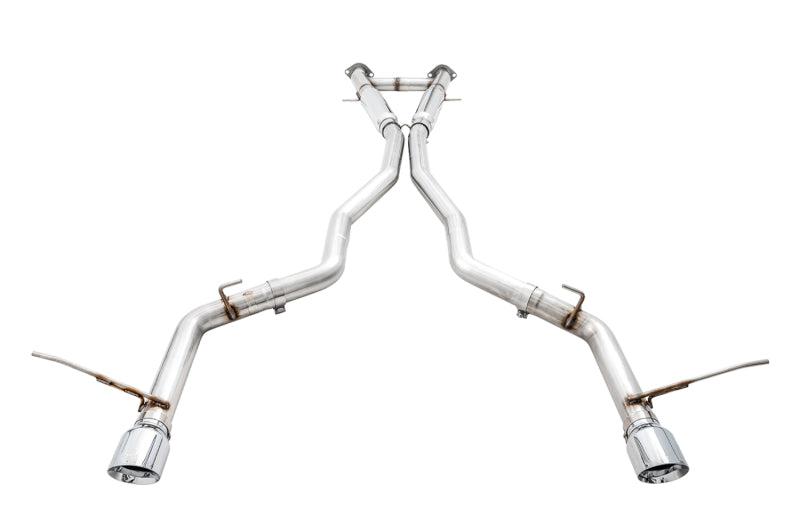 AWE Tuning 2020 Jeep Grand Cherokee SRT Track Edition Exhaust - Chrome Silver Tips Catback AWE Tuning