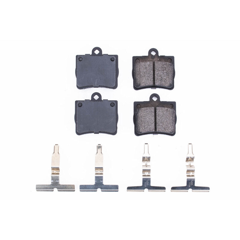Power Stop 97-98 Mercedes-Benz C230 Rear Z17 Evolution Ceramic Brake Pads w/Hardware Brake Pads - OE PowerStop