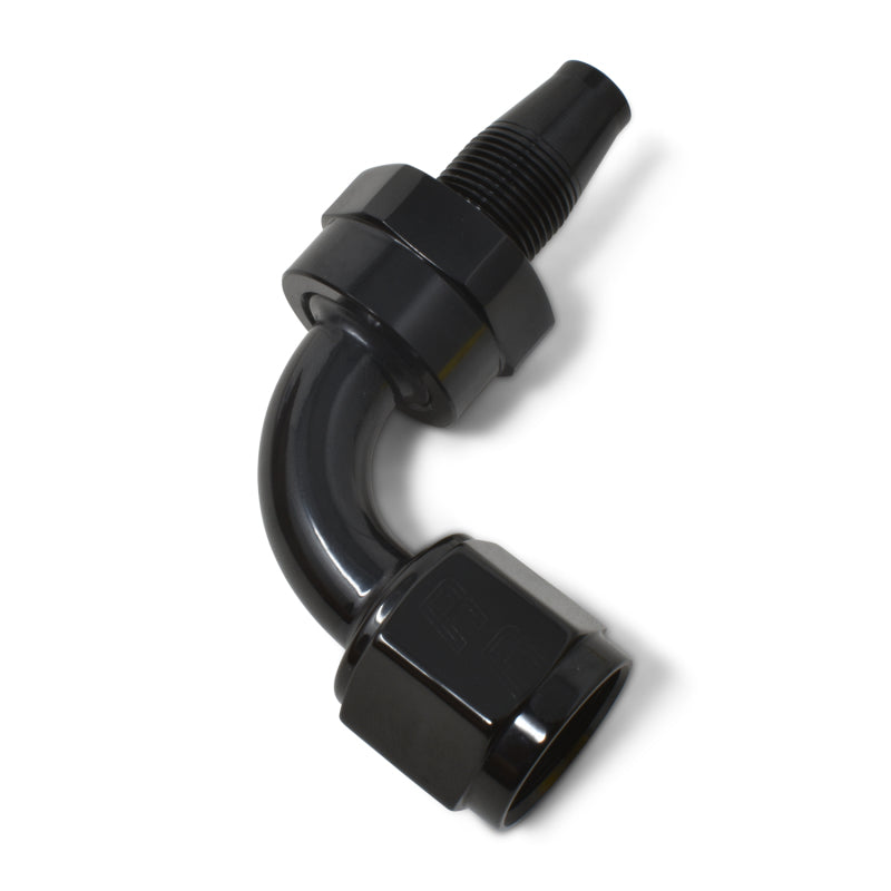 Russell Performance -10 AN 90 Degree Hose End Without Socket - Black Fittings Russell