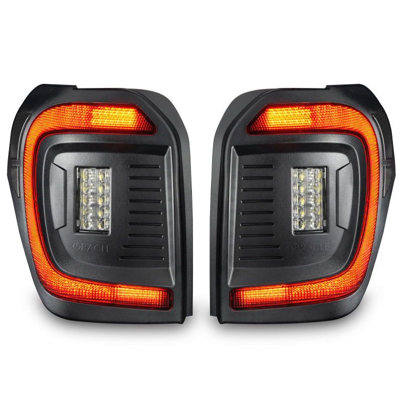 Oracle 14-23 Toyota 4Runner Black Series Lensless Flush Style LED Tail Lights - Tinted Tail Lights ORACLE Lighting