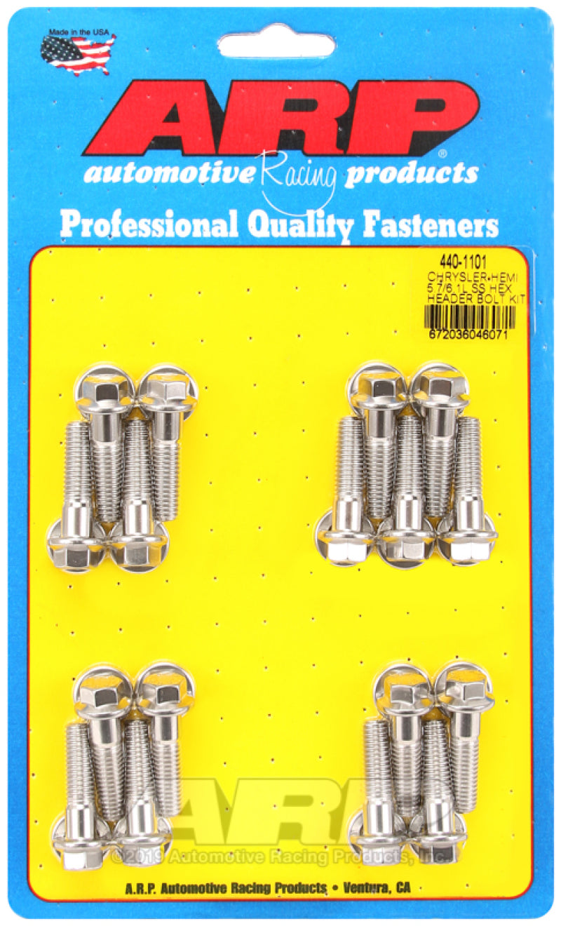 ARP Chrysler hemi 5.7/6.1L SS Hex Header Bolt Kit Hardware Kits - Other ARP
