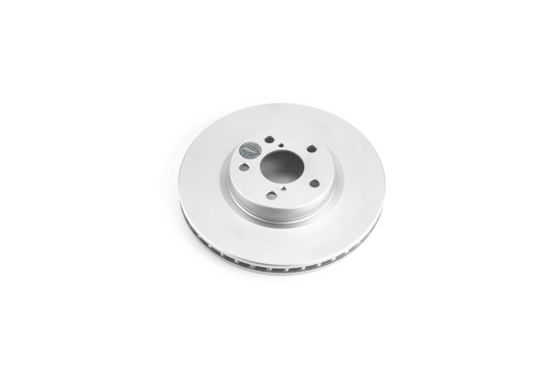 Power Stop 17-19 Subaru Impreza Front Evolution Geomet Coated Rotor Brake Rotors - OE - Cryo PowerStop