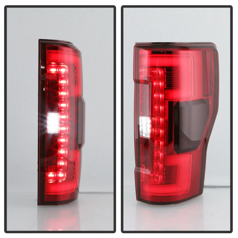 Spyder 17-18 Ford F-250 Super Duty (Excl LED Models) LED Tail Lights -Red Clr (ALT-YD-FS17-LED-RC) Tail Lights SPYDER