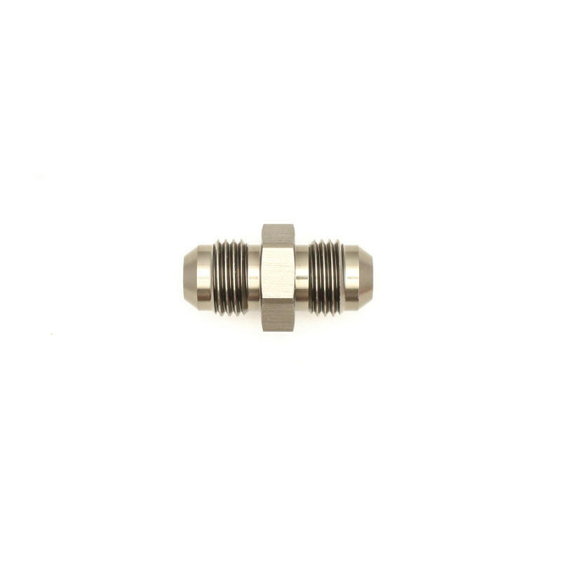 DeatschWerks 6AN Male Flare to 6AN Male Flare Coupler Fittings DeatschWerks