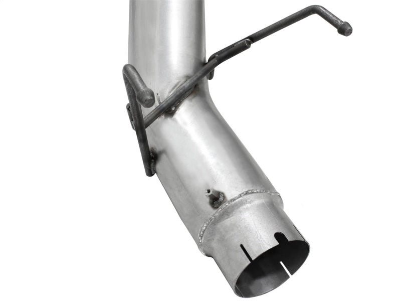aFe Atlas 5in DPF-Back Aluminized Steel Exh Dodge RAM Diesel 13-14 L6-6.7L Mega Cab w/ Black Tip DPF Back aFe