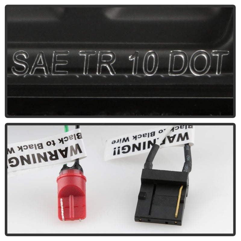 Spyder Mitsubishi Lancer/Evolution X 08-14 V2 LED Tail Lights - Black ALT-YD-ML08V2-SEQ-BK Tail Lights SPYDER