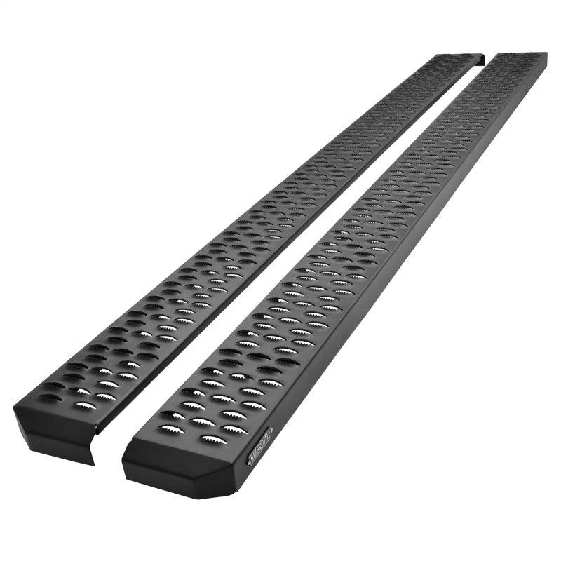 Westin Grate Steps Running Boards 83 in - Textured Black Running Boards Westin
