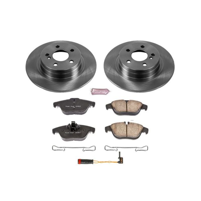 Power Stop 12-15 Mercedes-Benz C250 Rear Autospecialty Brake Kit Brake Kits - OE PowerStop