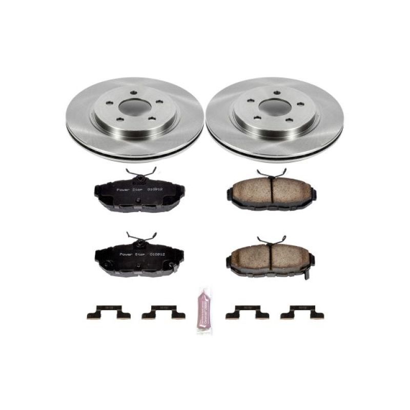 Power Stop 11-14 Ford Mustang Rear Autospecialty Brake Kit Brake Kits - OE PowerStop