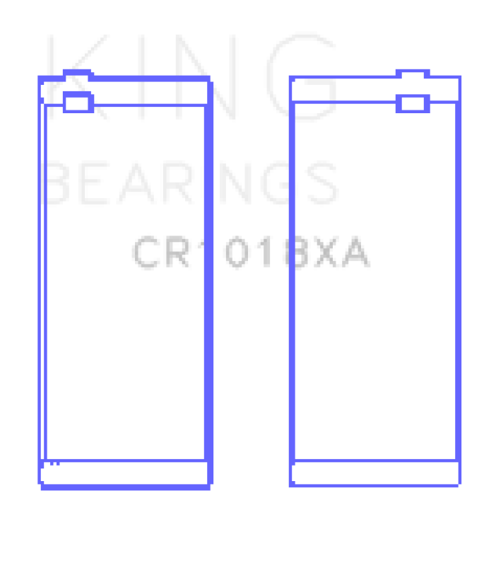 King Engine Bearings 97-07 Ford 2.5L/2.9L/3.0L (Size STD) Rod Bearing Set Bearings King Engine Bearings