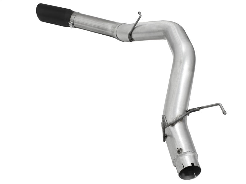 aFe MACHForce XP 5in DPF-Back SS Exhaust Dodge RAM 13-14 6.7L (td) Mega Cab w/ Black Tip DPF Back aFe
