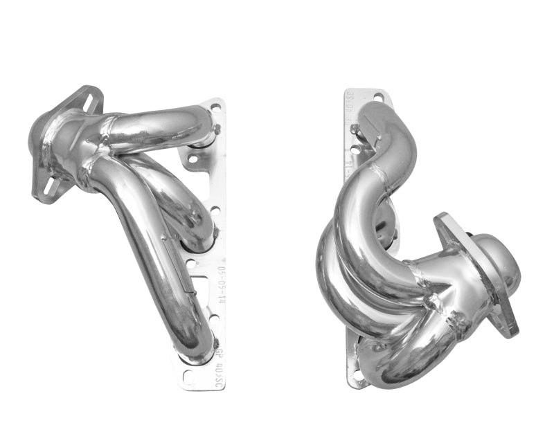 Gibson 07-11 Jeep Wrangler JK Rubicon 3.8L 1-1/2in 16 Gauge Performance Header - Ceramic Coated Headers & Manifolds Gibson