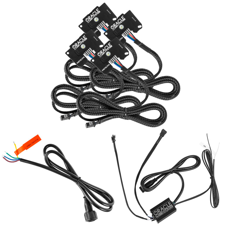 Oracle Jeep Wrangler JL/Gladiator JT RGB+W Headlight DRL Kit - ColorSHIFT w/o Controller Headlights ORACLE Lighting