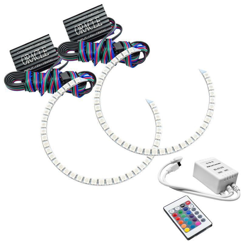 Oracle Honda Civic Sedan 06-11 Halo Kit - ColorSHIFT w/ Simple Controller Headlights ORACLE Lighting