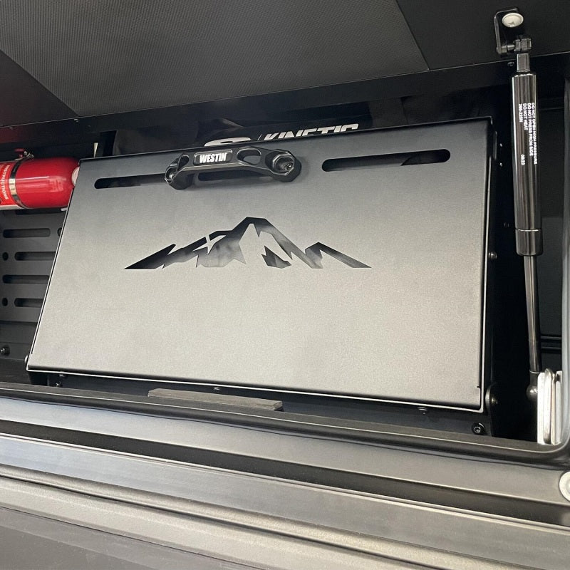 Westin 24-25 Toyota Tacoma 5ft. 2in. Bed EXP Toolbox Shell Passenger - Black Bed Caps Westin