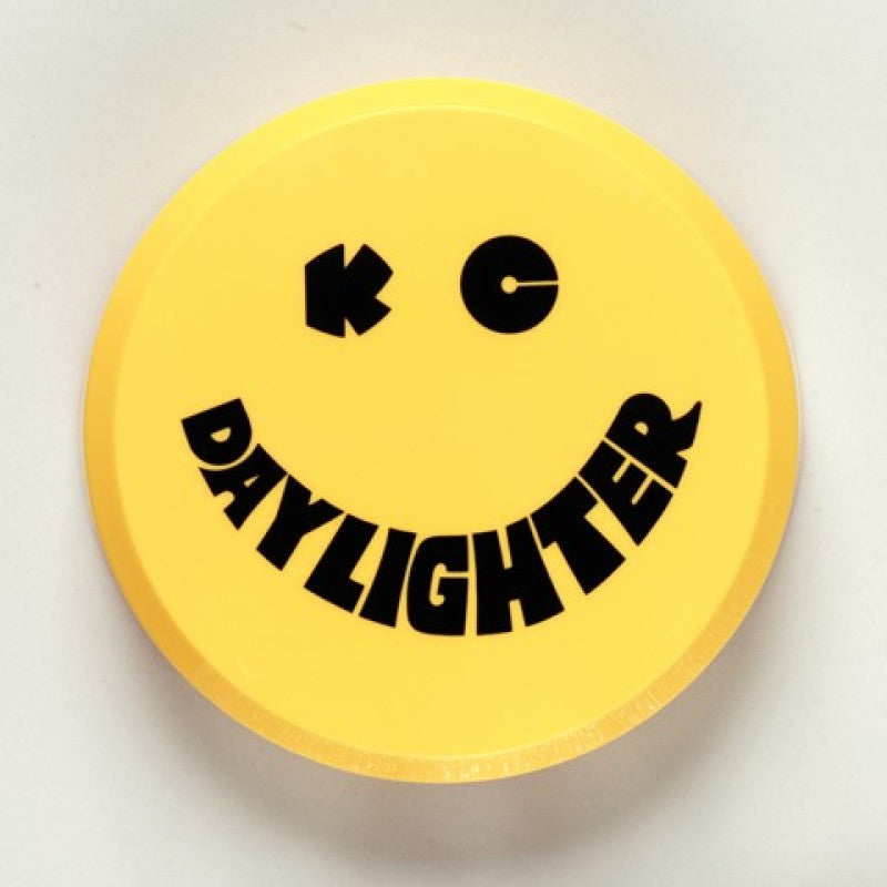 KC HiLiTES 6in. Round Hard Cover for Daylighter/SlimLite/Pro-Sport (Single) - Yellow w/Black Smile Light Covers and Guards KC HiLiTES
