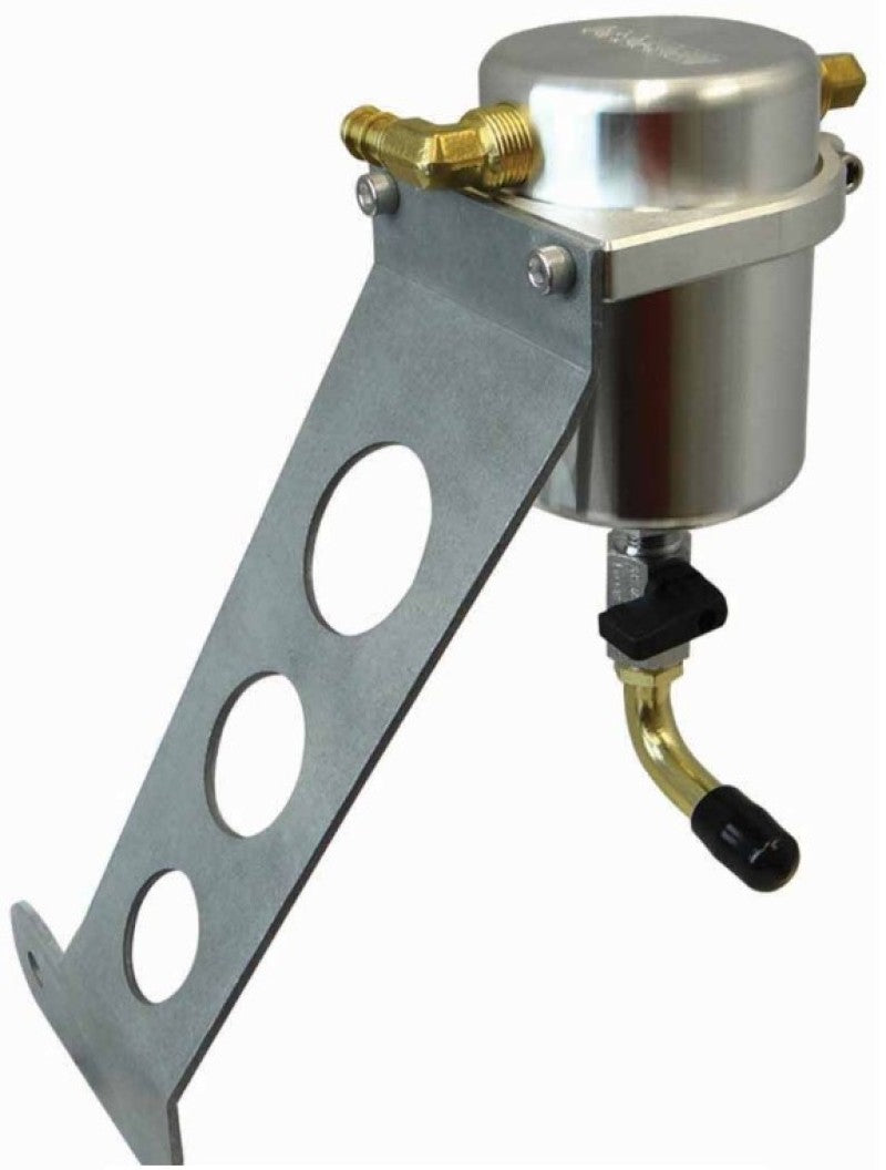 Moroso 05-13 Chevrolet Corvette/06-13 ZO6 Air/Oil Separator Catch Can - Large Body - Billet Aluminum Oil Catch Cans Moroso