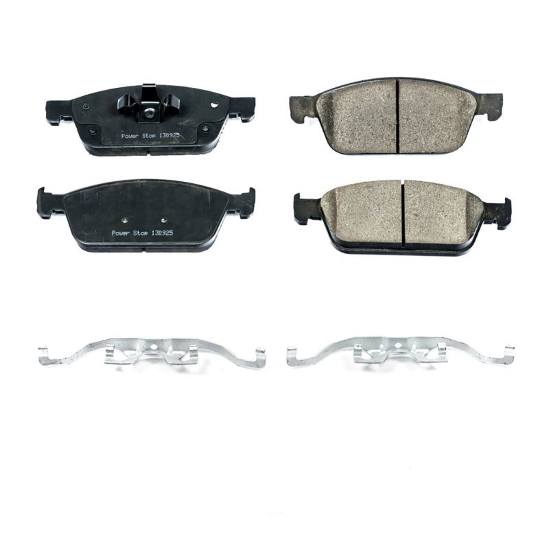Power Stop 13-17 Ford Escape Front Z17 Evolution Ceramic Brake Pads w/Hardware Brake Pads - OE PowerStop