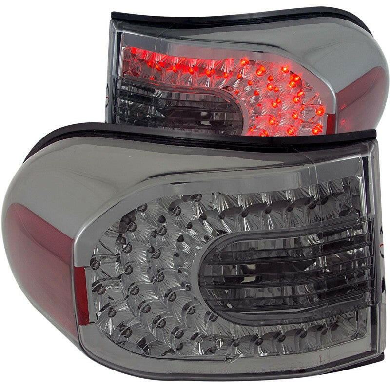 ANZO 2007-2010 Toyota Fj Cruiser LED Taillights Smoke Tail Lights ANZO