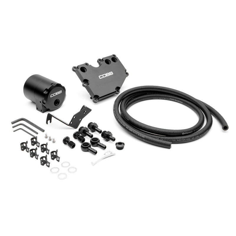 Cobb 16-18 Ford Focus RS Air Oil Separator Oil Catch Cans COBB