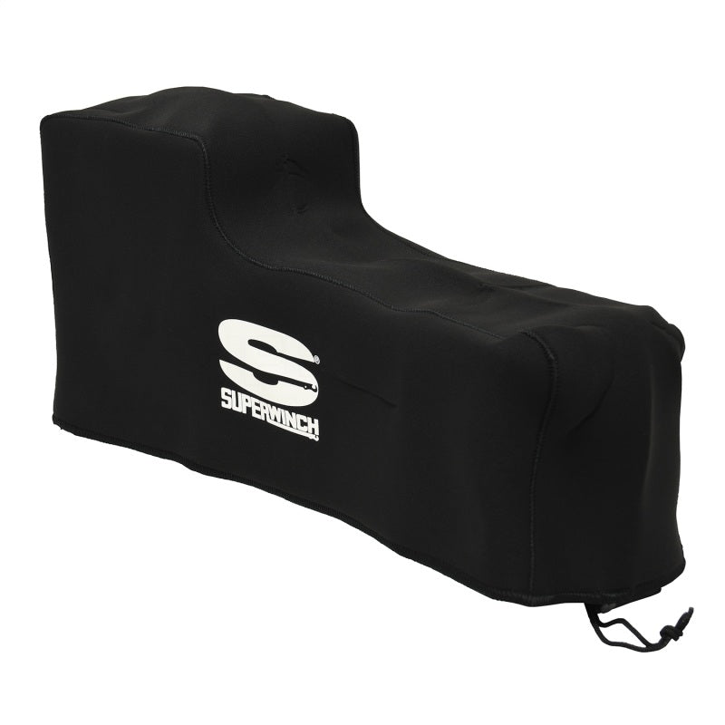 Superwinch Winch Cover for 9500/11500 and S5500/75/ Tiger Shark Winches - Blk Neoprene Winch Accessories Superwinch
