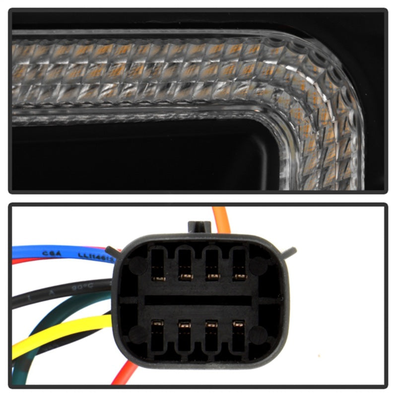 Spyder Apex 15-20 GMC Yukon High-Power LED Module Headlights - Black (PRO-YD-GY15HALAP-SBSEQ-BK) Headlights SPYDER