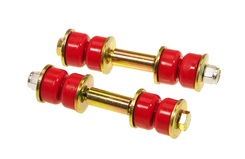 Prothane Universal End Link - 2 3/4in Mounting Length - Red Sway Bar Bushings Prothane