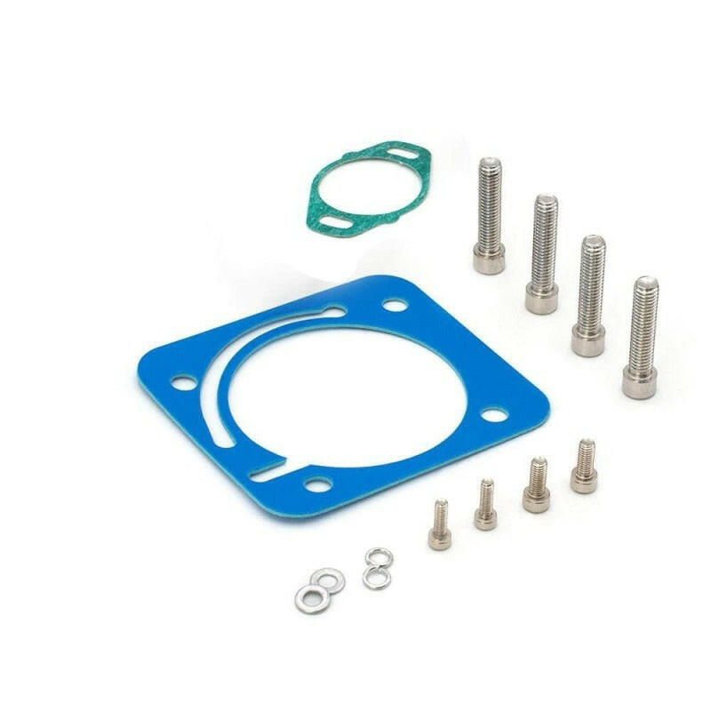 BLOX Racing Honda B/D/H/F Series Engines 70mm Silver Billet Throttle Body V2 Throttle Bodies BLOX Racing