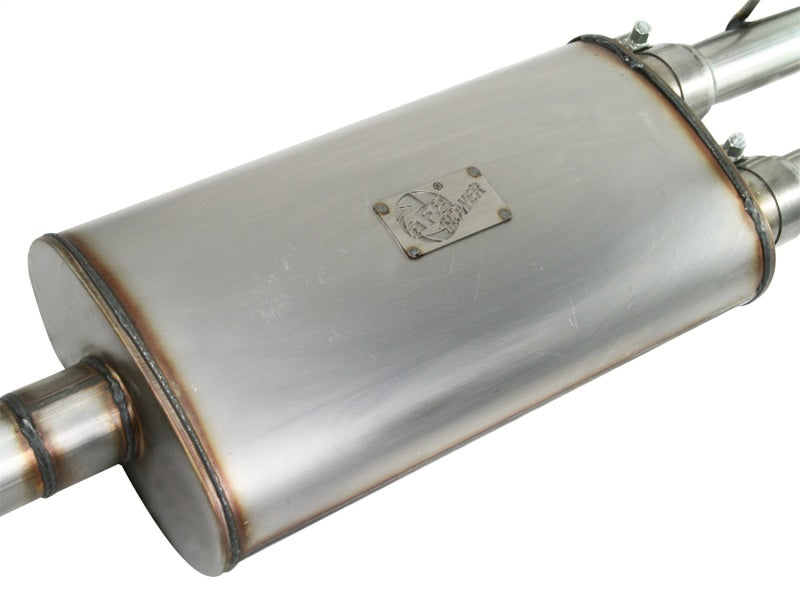 aFe MACHForce XP Exhaust Cat-Back SS-409 07-09 Toyota Tundra V8-5.7L w/ Black Tip Catback aFe
