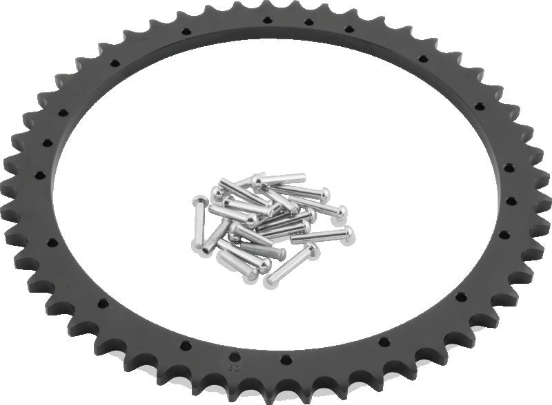 Twin Power 67-72 FL Drum Brake Rear Sprocket Replaces H-D 41470-67 51 Teeth Sprockets TwinPower