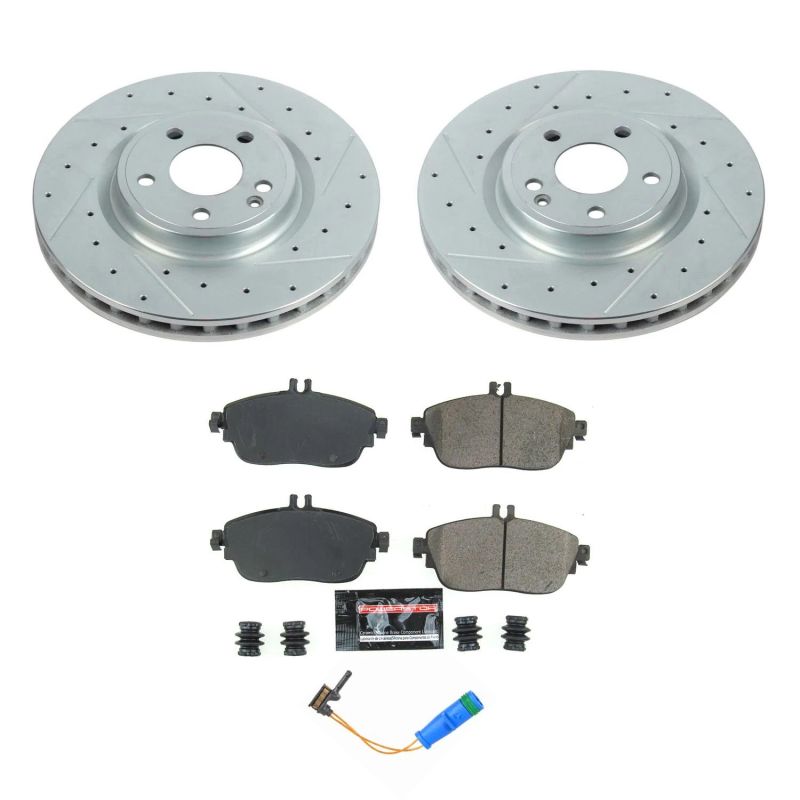 Power Stop 17-19 Infiniti QX30 Front Z23 Evolution Sport Brake Kit Brake Kits - Performance D&S PowerStop