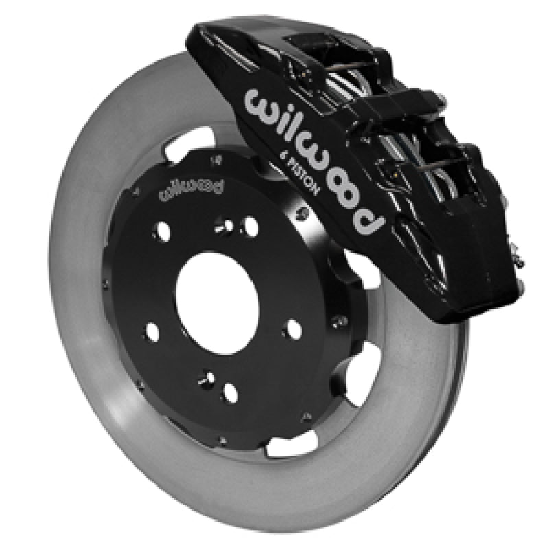 Wilwood 03-11 Honda Element / 02-06 Acura RSX Dynapro 12.19x0.81 Dynapro Front BBK - Black Big Brake Kits Wilwood