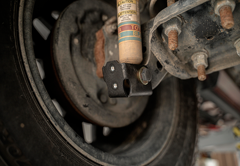 Cali Raised 05-23 Toyota Tacoma Rear Shock Skid Plates Skid Plates Cali Raised LED