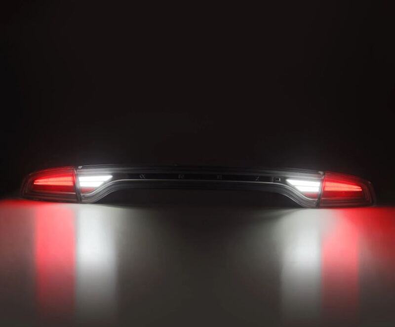 AlphaRex 15-23 Dodge Charger NOVA-Series Prismatic LED Tail Lights Chrome Tail Lights AlphaRex