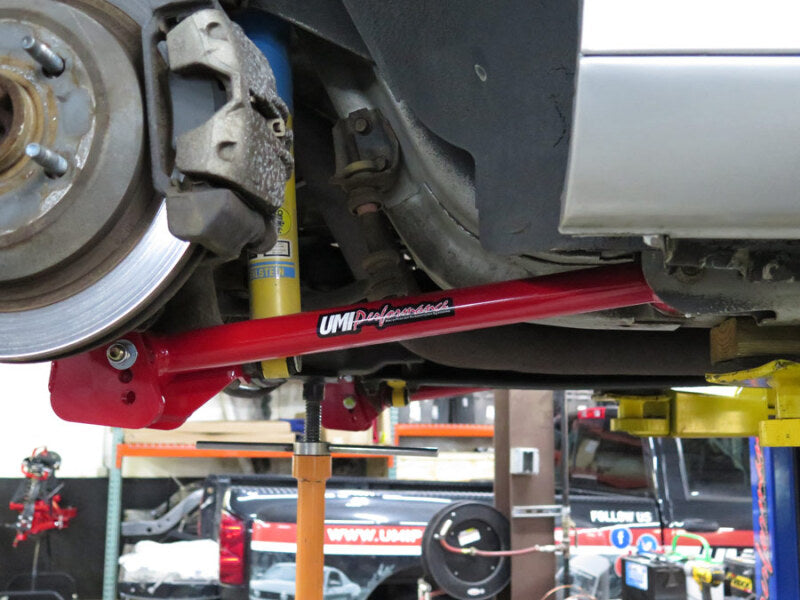 UMI Performance 82-02 GM F-Body Tubular Non-Adjustable Lower Control Arms - Red Control Arms UMI Performance
