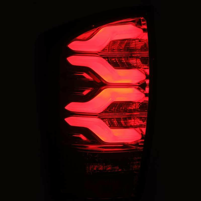 AlphaRex 16-20 Toyota Tacoma PRO-Series LED Tail Lights Red Smoke Tail Lights AlphaRex